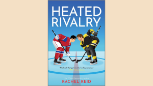 gay romance book cover for heated rivalry with hockey rivals secret chemistry and public pressure