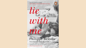 gay romance book cover for lie with me with rural france secrecy class memory and hidden love story