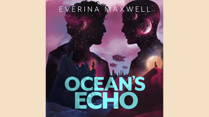 gay romance book cover for ocean’s echo with telepathy military control consent and slow trust bond