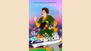 gay romance book cover for the prospects with baseball rivalry ambition teamwork and hopeful love