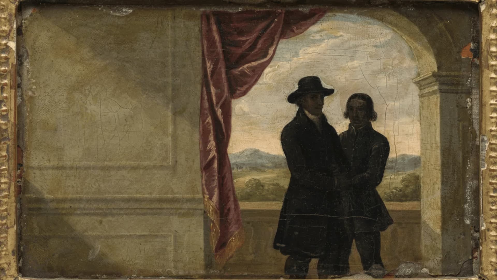 who was the first gay person explores this historic painting linked to suspected same sex companions